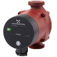 Image of a central heating pump