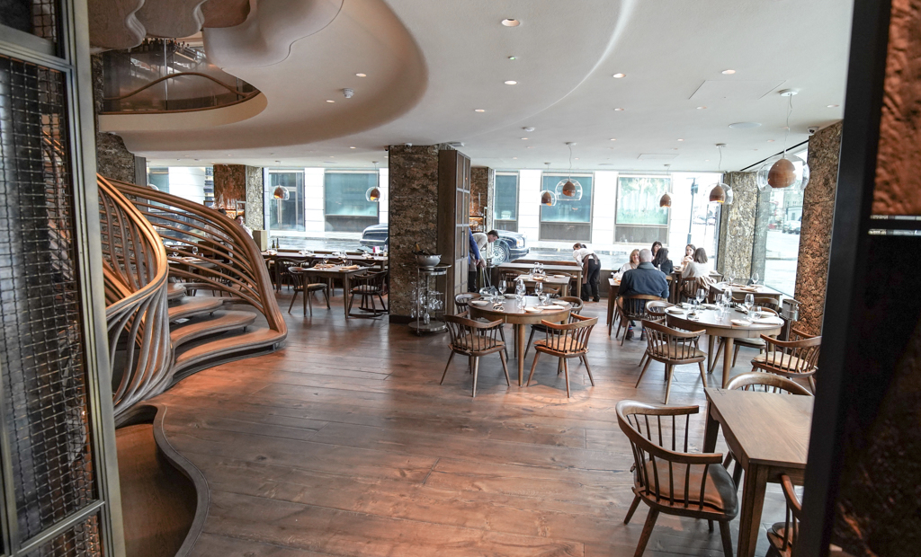 Photo of inside of the Hide restaurant in London 